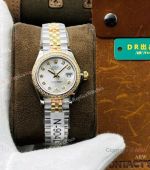 Swiss Replica Rolex Datejust Women 28mm Watch Silver Dial 2671 Movement